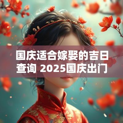 国庆适合嫁娶的吉日查询 2025国庆出门祈福吉日