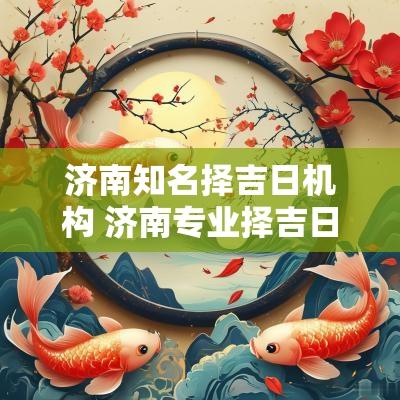 济南知名择吉日机构 济南专业择吉日服务