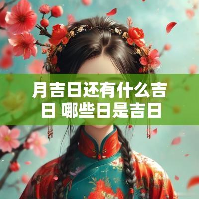 月吉日还有什么吉日 哪些日是吉日