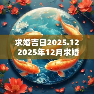 求婚吉日2025.12 2025年12月求婚吉日