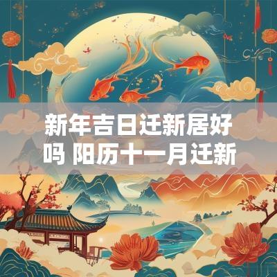新年吉日迁新居好吗 阳历十一月迁新居吉日