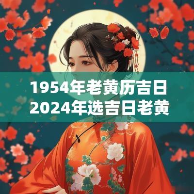 1954年老黄历吉日 2025年选吉日老黄历