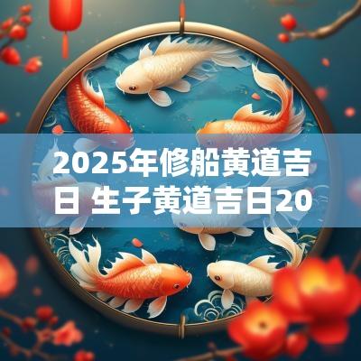 2025年修船黄道吉日 生子黄道吉日2025年