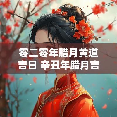 零二零年腊月黄道吉日 辛丑年腊月吉日