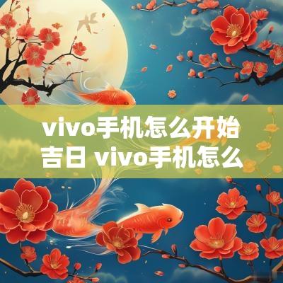 vivo手机怎么开始吉日 vivo手机怎么开启日期与时间