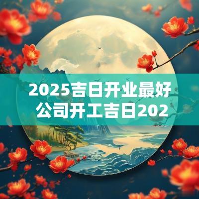 2025吉日开业最好 公司开工吉日2025