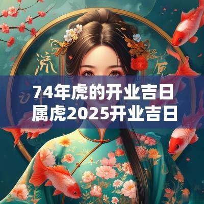 74年虎的开业吉日 属虎2025开业吉日 74年虎的开业吉日 属虎2025开业吉日