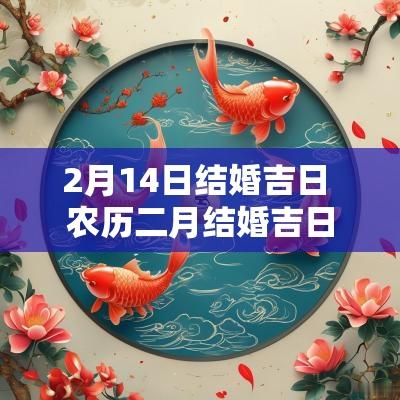 2月14日结婚吉日 农历二月结婚吉日