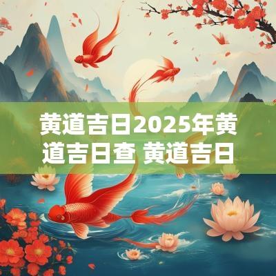 黄道吉日2025年黄道吉日查 黄道吉日2025年12月份查询表