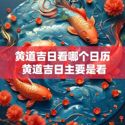 黄道吉日看哪个日历 黄道吉日主要是看星宿还是五行