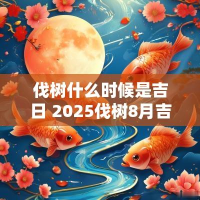 伐树什么时候是吉日 2025伐树8月吉日