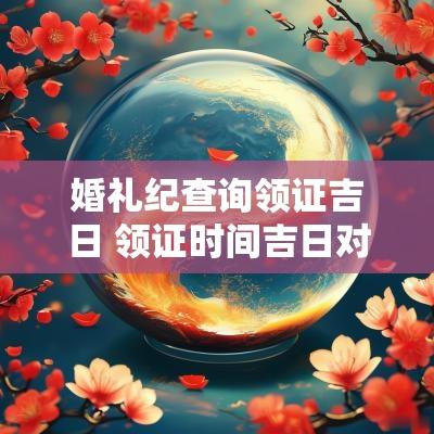 婚礼纪查询领证吉日 领证时间吉日对照表