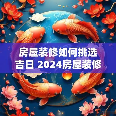 房屋装修如何挑选吉日 2025房屋装修吉日