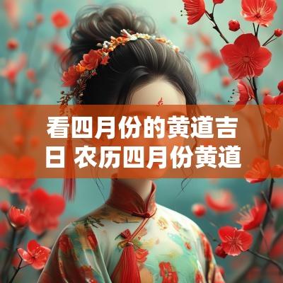 看四月份的黄道吉日 农历四月份黄道吉日