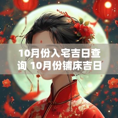 10月份入宅吉日查询 10月份铺床吉日吉时