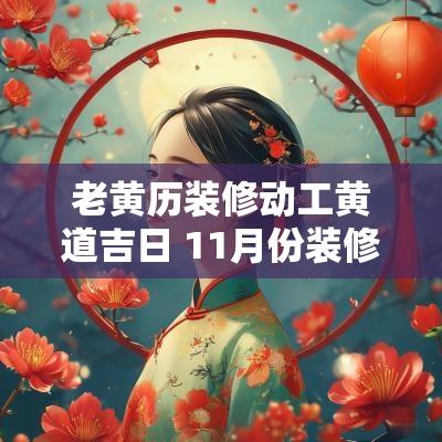 老黄历装修动工黄道吉日 11月份装修动工黄道吉日