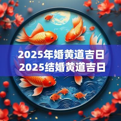 2025年婚黄道吉日 2025结婚黄道吉日一览表