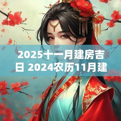 2025十一月建房吉日 2025农历11月建房吉日