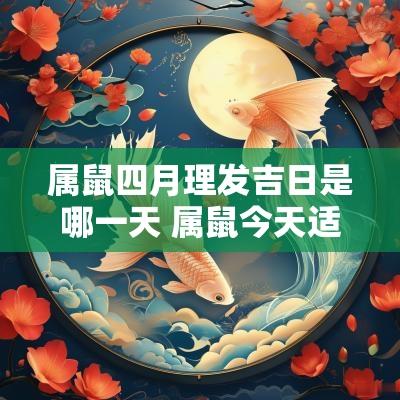 属鼠四月理发吉日是哪一天 属鼠今天适合理发吗
