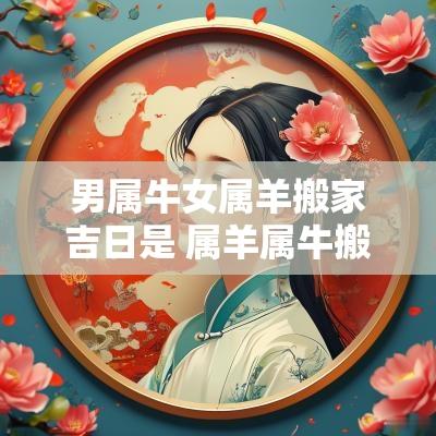 男属牛女属羊搬家吉日是 属羊属牛搬家吉日宜忌表