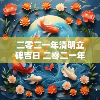 二零二一年清明立碑吉日 二零二一年修坟吉日一览表