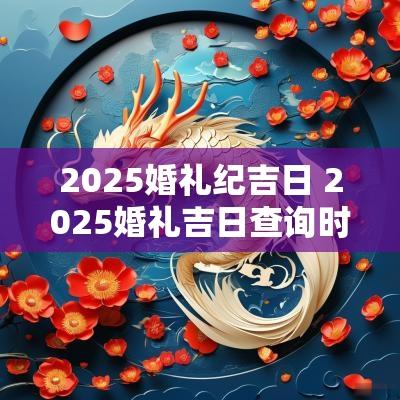 2025婚礼纪吉日 2025婚礼吉日查询时间