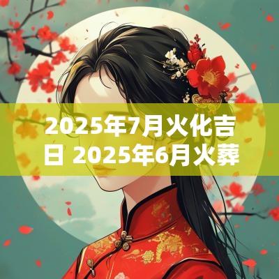 2025年7月火化吉日 2025年6月火葬吉日
