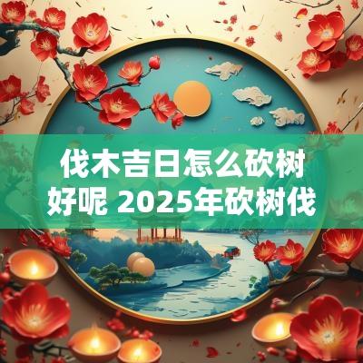 伐木吉日怎么砍树好呢 2025年砍树伐木吉日