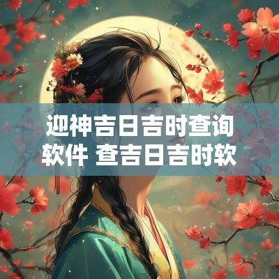 迎神吉日吉时查询软件 查吉日吉时软件免费