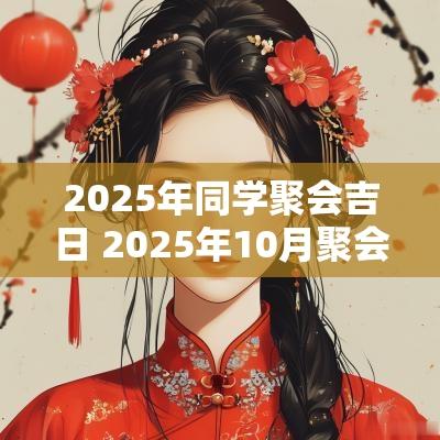 2025年同学聚会吉日 2025年10月聚会吉日