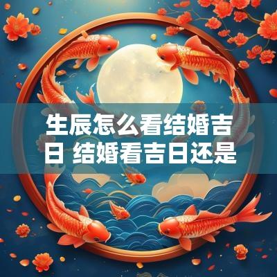 生辰怎么看结婚吉日 结婚看吉日还是生辰