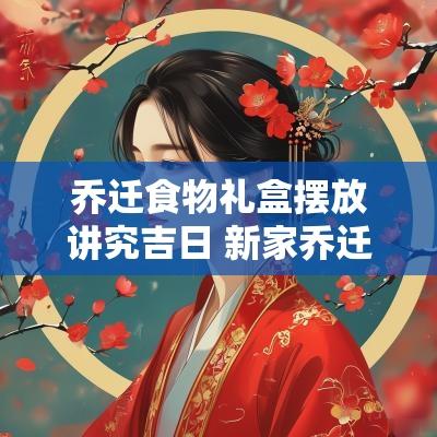 乔迁食物礼盒摆放讲究吉日 新家乔迁餐具摆放讲究吉日