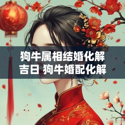 狗牛属相结婚化解吉日 狗牛婚配化解
