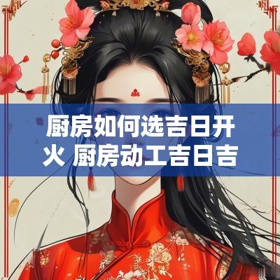 厨房如何选吉日开火 厨房动工吉日吉时怎么定
