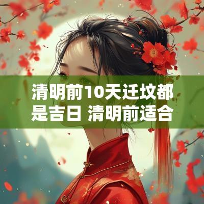 清明前10天迁坟都是吉日 清明前适合立碑的吉日