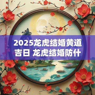 2025龙虎结婚黄道吉日 龙虎结婚防什么属相