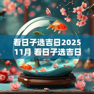 看日子选吉日202511月 看日子选吉日
