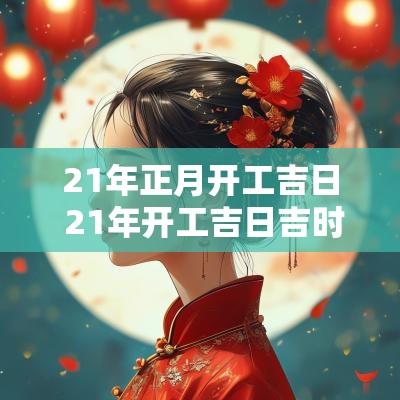 21年正月开工吉日 21年开工吉日吉时
