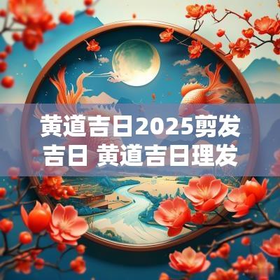 黄道吉日2025剪发吉日 黄道吉日理发日