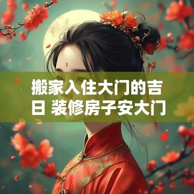 搬家入住大门的吉日 装修房子安大门吉日