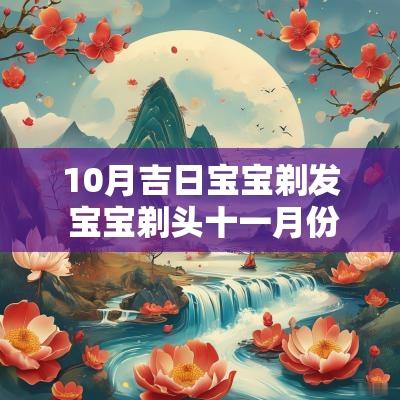10月吉日宝宝剃发 宝宝剃头十一月份黄道吉日