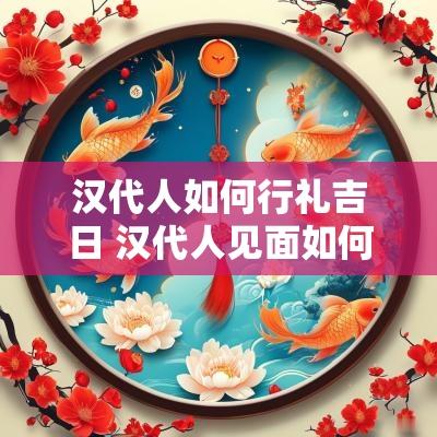 汉代人如何行礼吉日 汉代人见面如何行礼