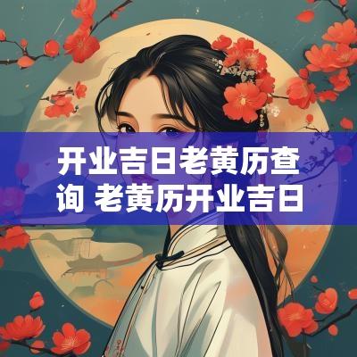 开业吉日老黄历查询 老黄历开业吉日吉时查询