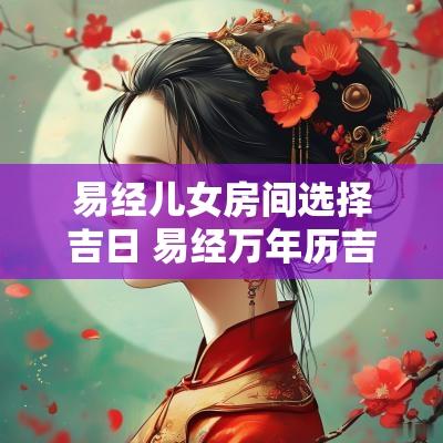 易经儿女房间选择吉日 易经万年历吉日查询