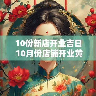10份新店开业吉日 10月份店铺开业黄道吉日