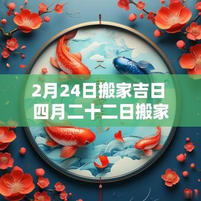 2月24日搬家吉日 四月二十二日搬家吉日