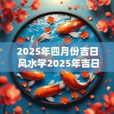 2025年四月份吉日 风水学2025年吉日