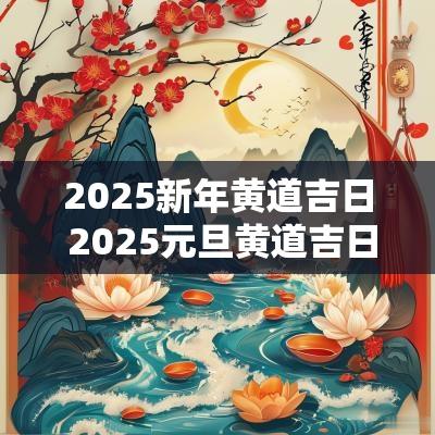 2025新年黄道吉日 2025元旦黄道吉日