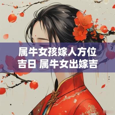 属牛女孩嫁人方位吉日 属牛女出嫁吉日
