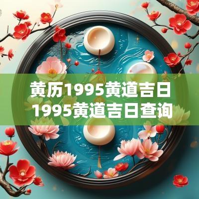 黄历1995黄道吉日 1995黄道吉日查询